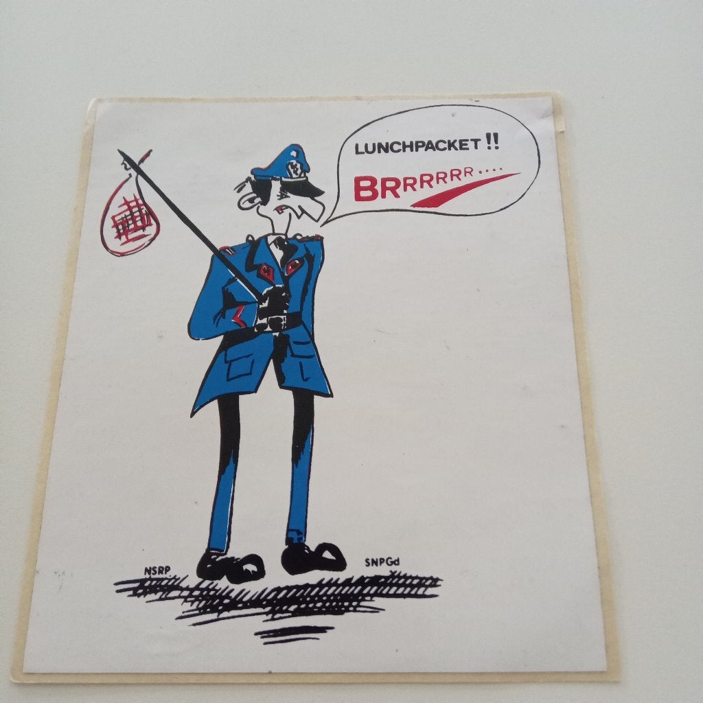 STICKERS --RIJKSWACHT, Hobby en Vrije tijd, Verzenden