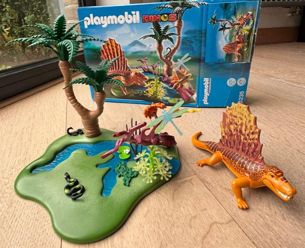 Playmobil Dino's 5235, Ophalen of Verzenden, Gebruikt, Complete set
