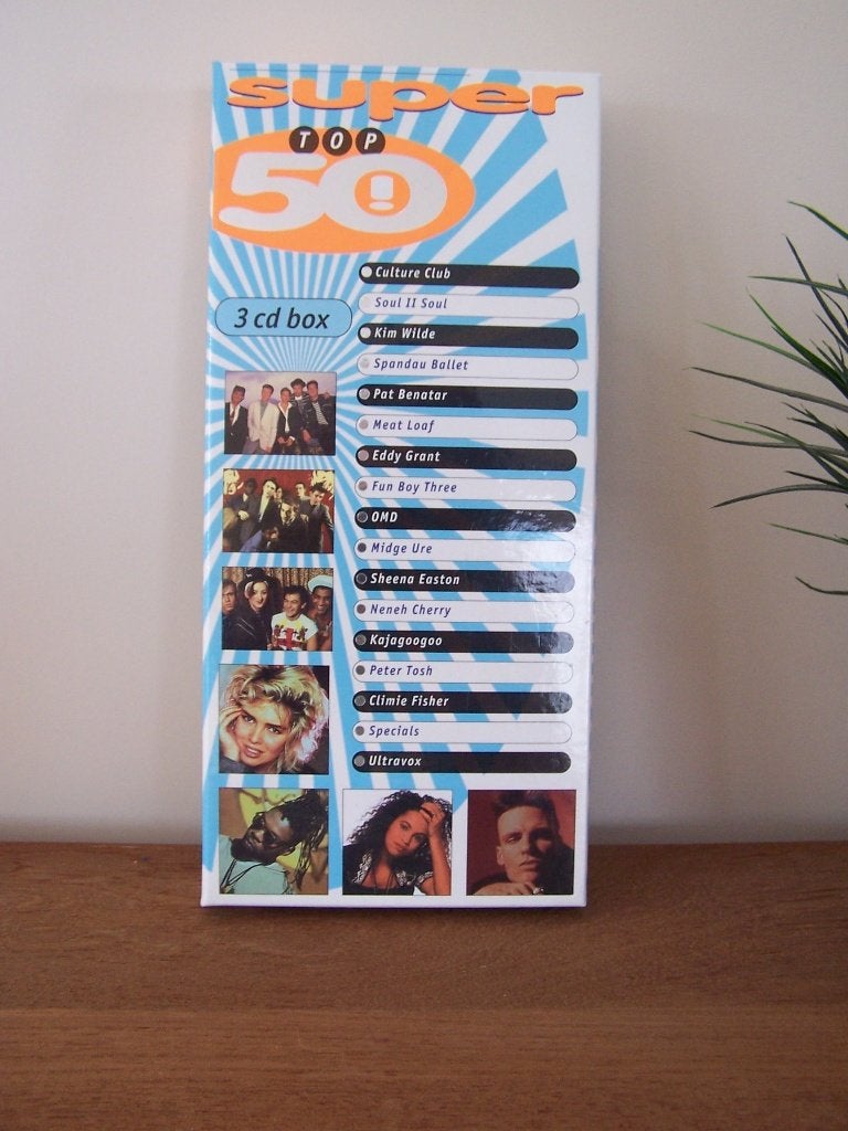 Super Top 50 — La meilleure musique pop des années 80, Enlèvement ou Envoi, Comme neuf, Pop