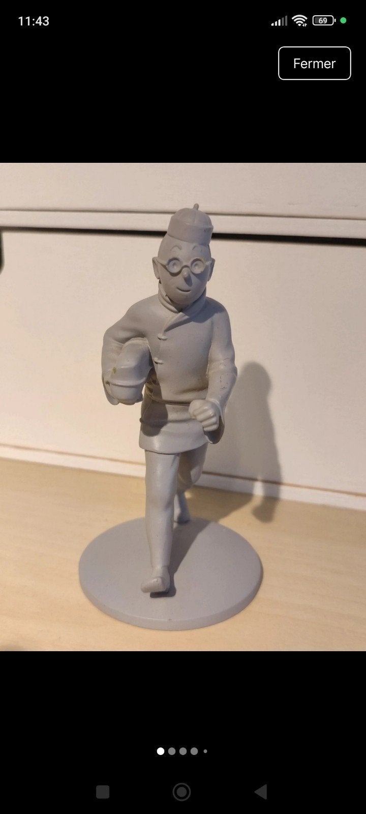 Figurine / statuette Tintin, Enlèvement ou Envoi, Utilisé, Personnage ou Figurines