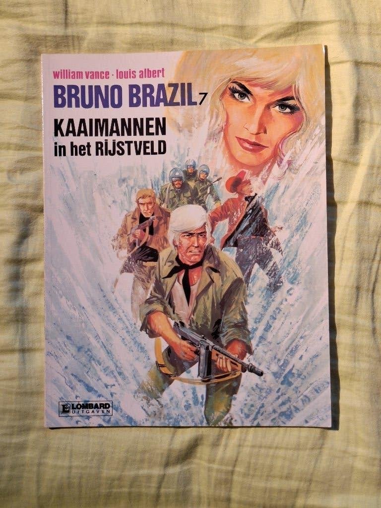 Bruno Brazil 7: kaaimannen in het rijstveld, Boeken, Eén stripboek, Ophalen of Verzenden, Zo goed als nieuw