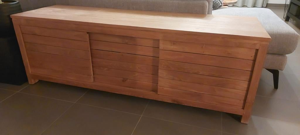 Teak tv meubel, Enlèvement, Teck