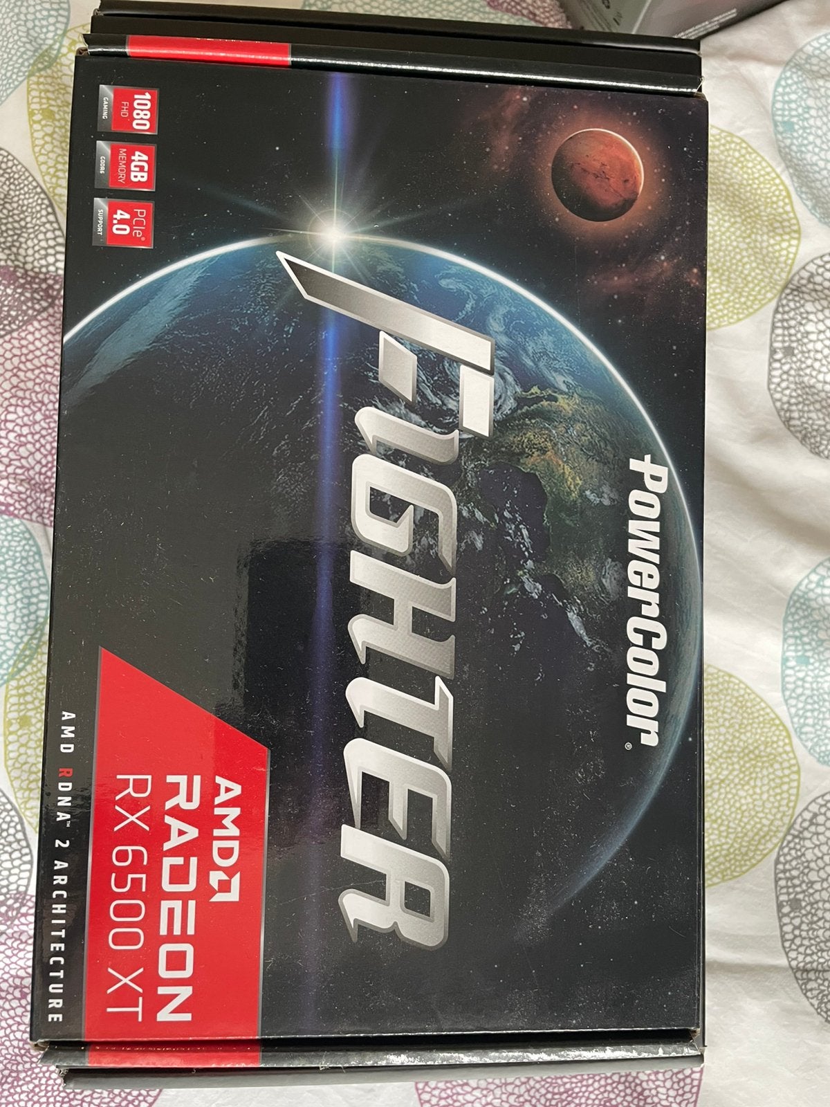 Powercolor Fighter RX 6500 XT *nieuw in doos*, Computers en Software, Moederborden, Ophalen, Zo goed als nieuw
