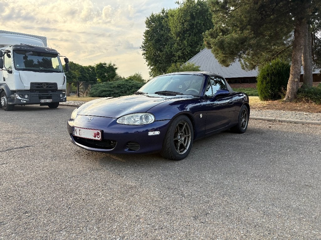 Mazda MX-5 NBFL 1.8 VVT Sportive - 2003 - 119.830 km, Autos, Mazda, Achat, Boîte manuelle, Noir, 2 portes