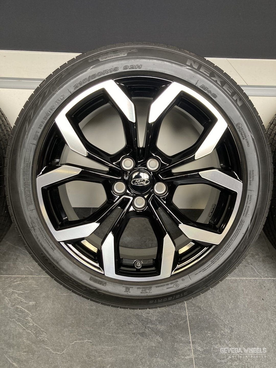 18” originele Ford Puma velgen + allseason banden 5x108 L1TC, 18 inch, -, -, Banden en Velgen