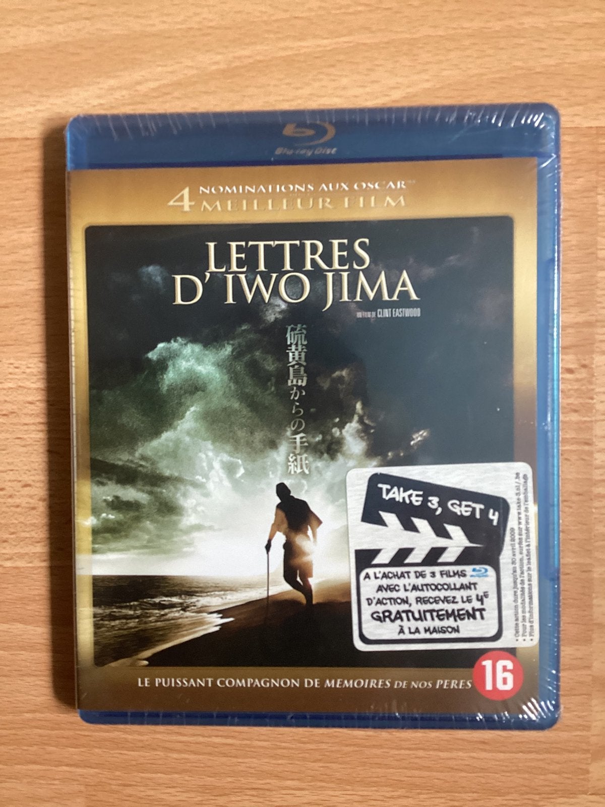 Blu-ray Lettres d’Iwo Jima - Nieuw, CD & DVD, Blu-ray, Enlèvement ou Envoi, Neuf, dans son emballage, Thrillers et Policier