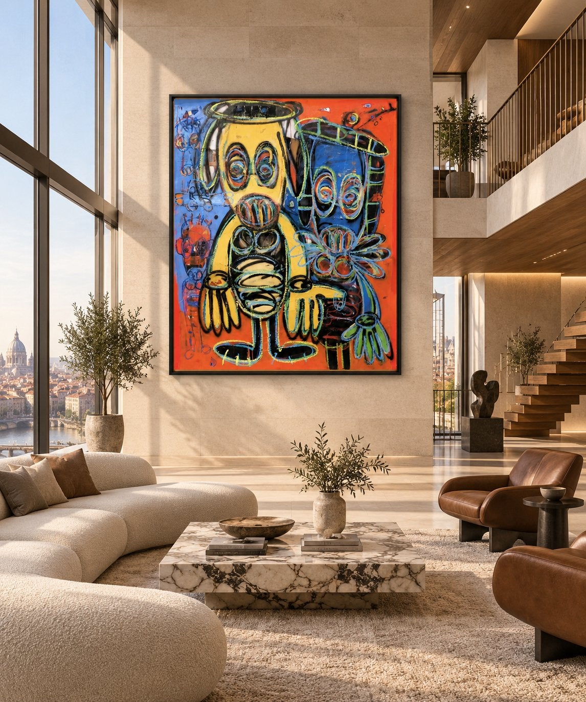 ABOUDIA - SANS TITRE - 2018, Antiquités & Art, Art | Peinture | Abstraite, Enlèvement ou Envoi
