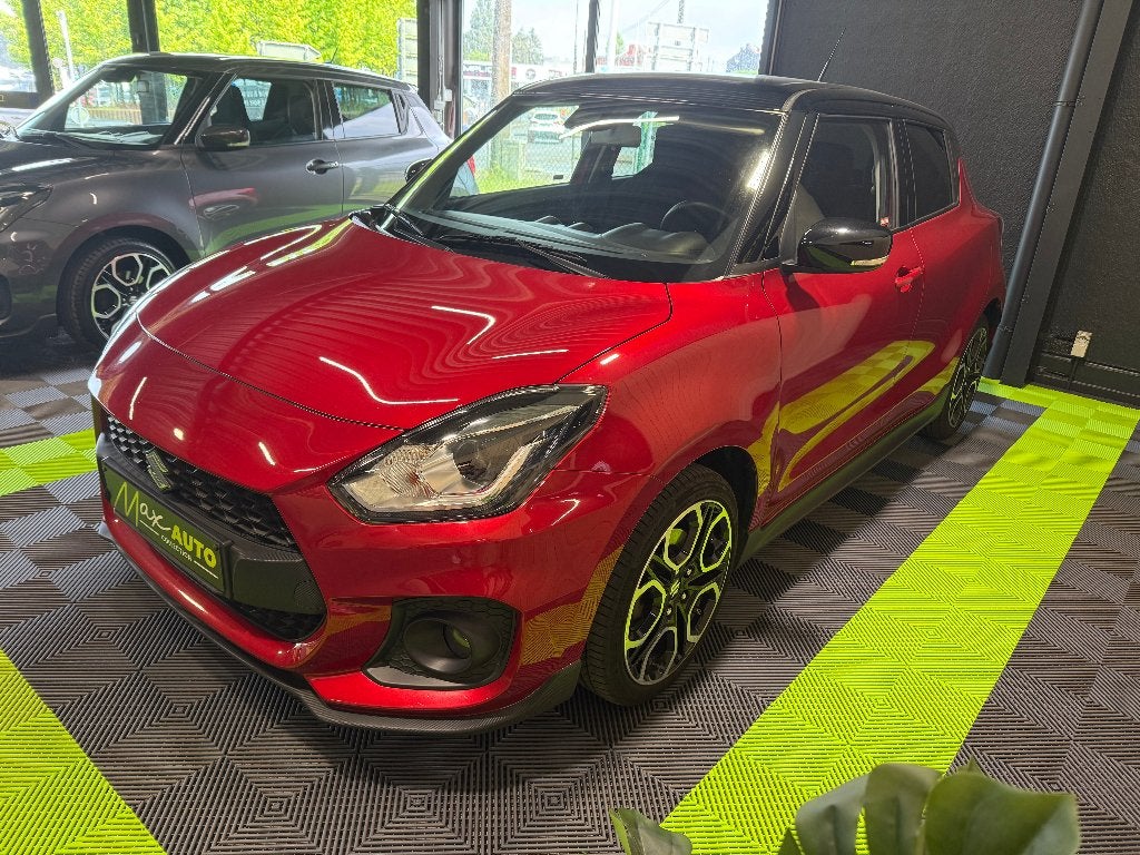 Suzuki Swift Sport 1.4 Turbo GARANTIE 12 mois, Autos, Rouge, Achat, Euro 6, Entreprise
