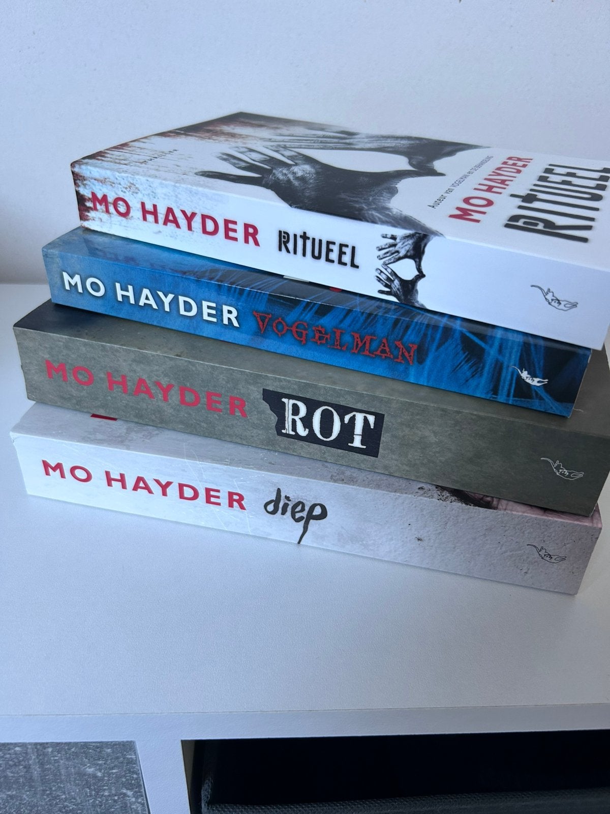 Pakket boeken Mo Hayder, Enlèvement, Comme neuf