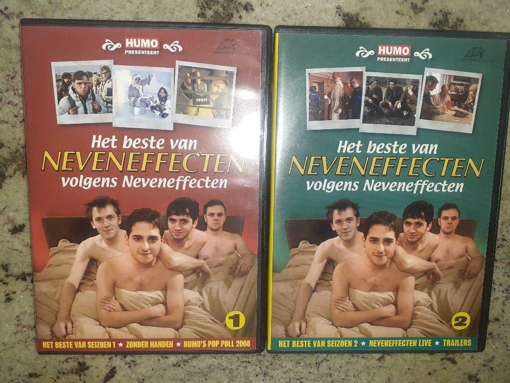Het Beste Van NEVENEFFECTEN, deel 1 & 2, Humor, Comedy, Alle leeftijden, Zo goed als nieuw, Komedie, Ophalen of Verzenden