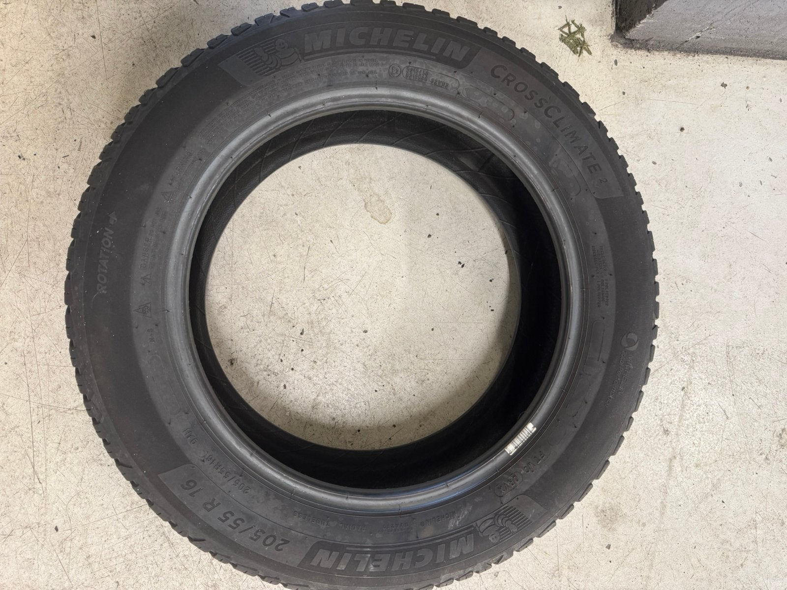 Michelin Crossclimate 2 205/55r16 2x, Auto-onderdelen, Banden en Velgen, Ophalen, Gebruikt, 16 inch, 205 mm