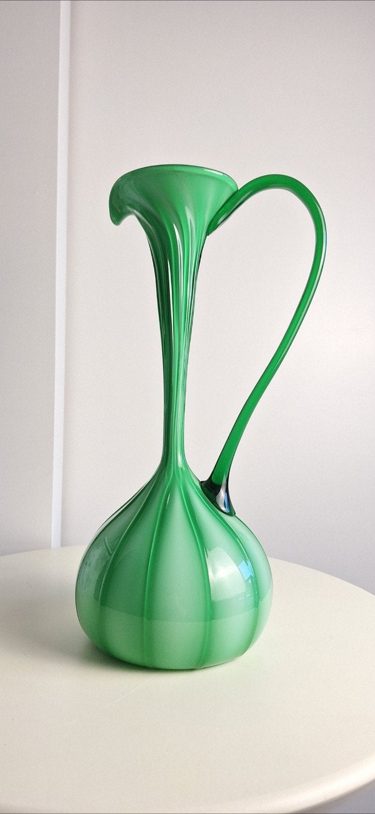 Magnifique vase vintage en opaline des années 1960, Antiquités & Art, Enlèvement