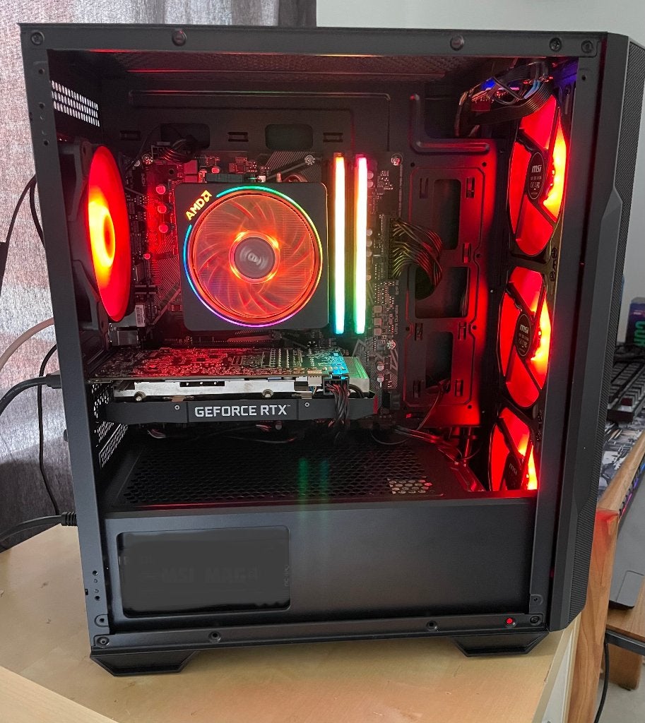 Pc Gamer Ryzen 5500 . RTX 2060 Super (8Go), Informatique & Logiciels, Enlèvement, Comme neuf, Nvidia, HDMI