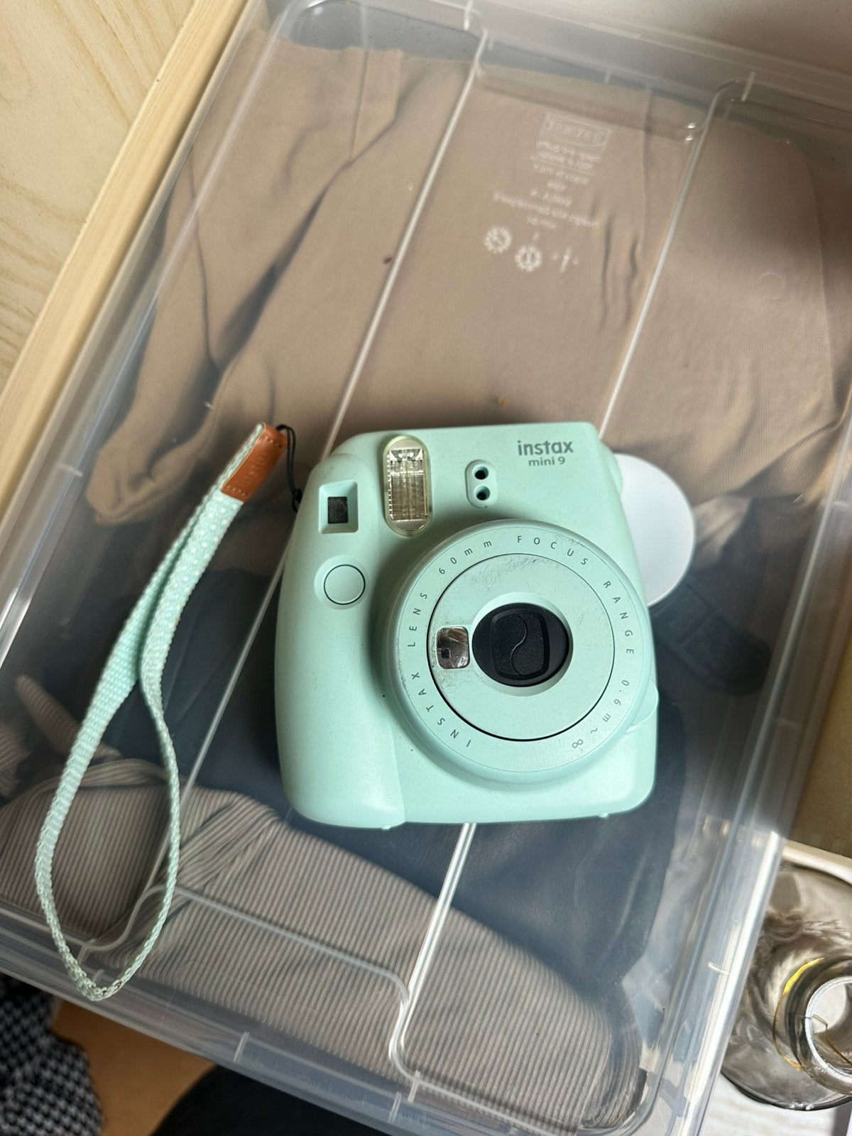 INSTAX mini 9, Audio, Tv en Foto, Fotocamera's Analoog, Ophalen of Verzenden, Zo goed als nieuw
