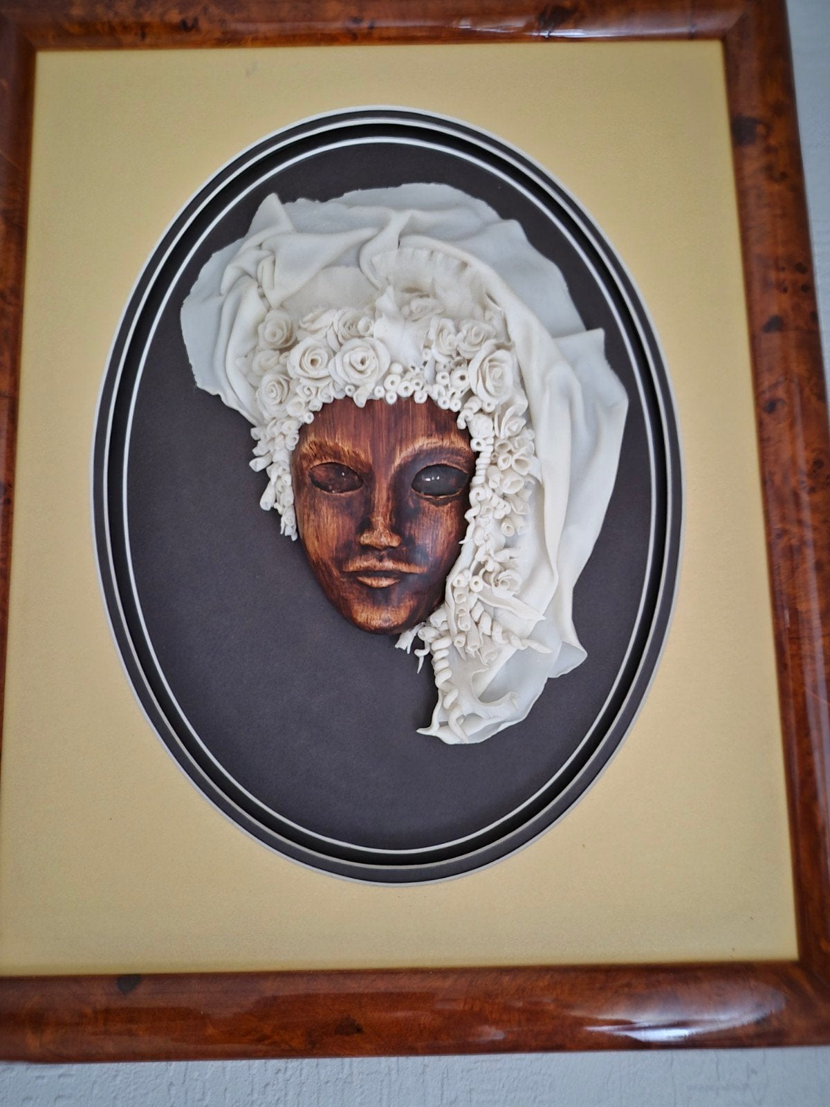 mysterieuze dame - koud porselein, Ophalen