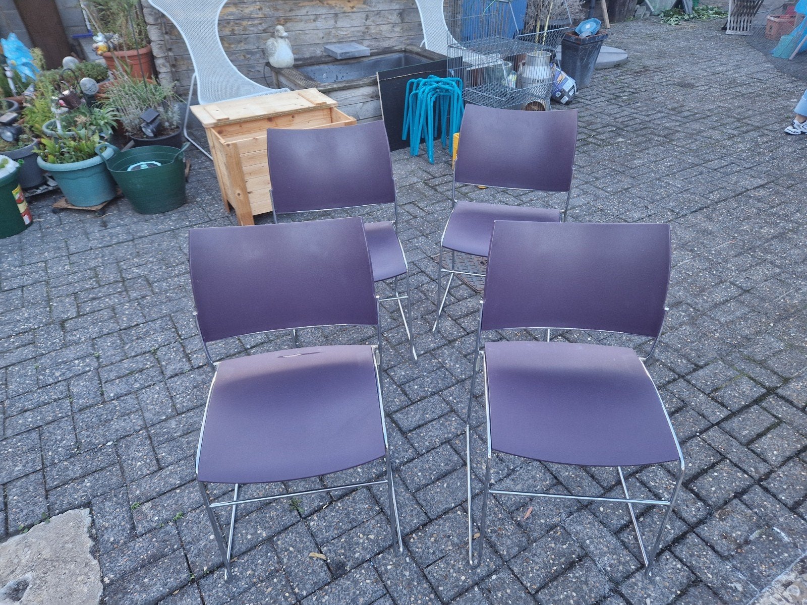 Casala Curvy designstoelen, Ophalen, Gebruikt, Overige kleuren, Kunststof