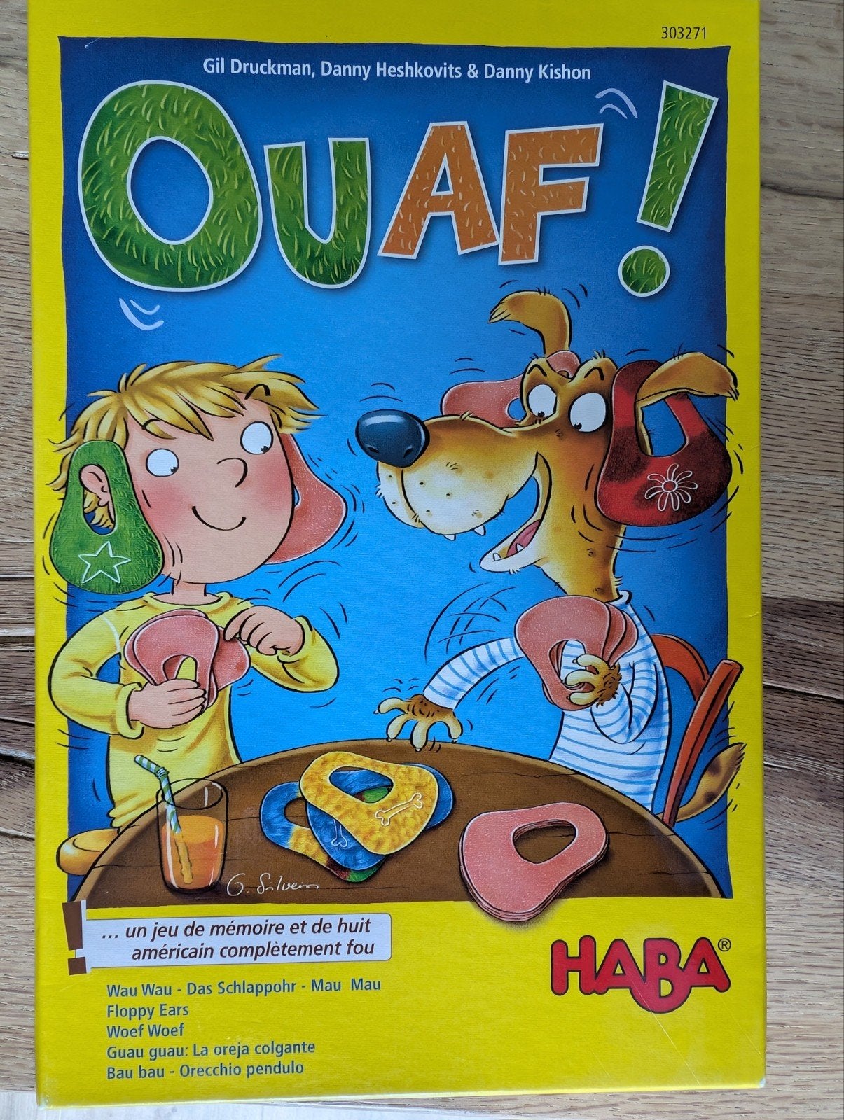 jeu Ouaf de Haba, Enlèvement ou Envoi, Comme neuf