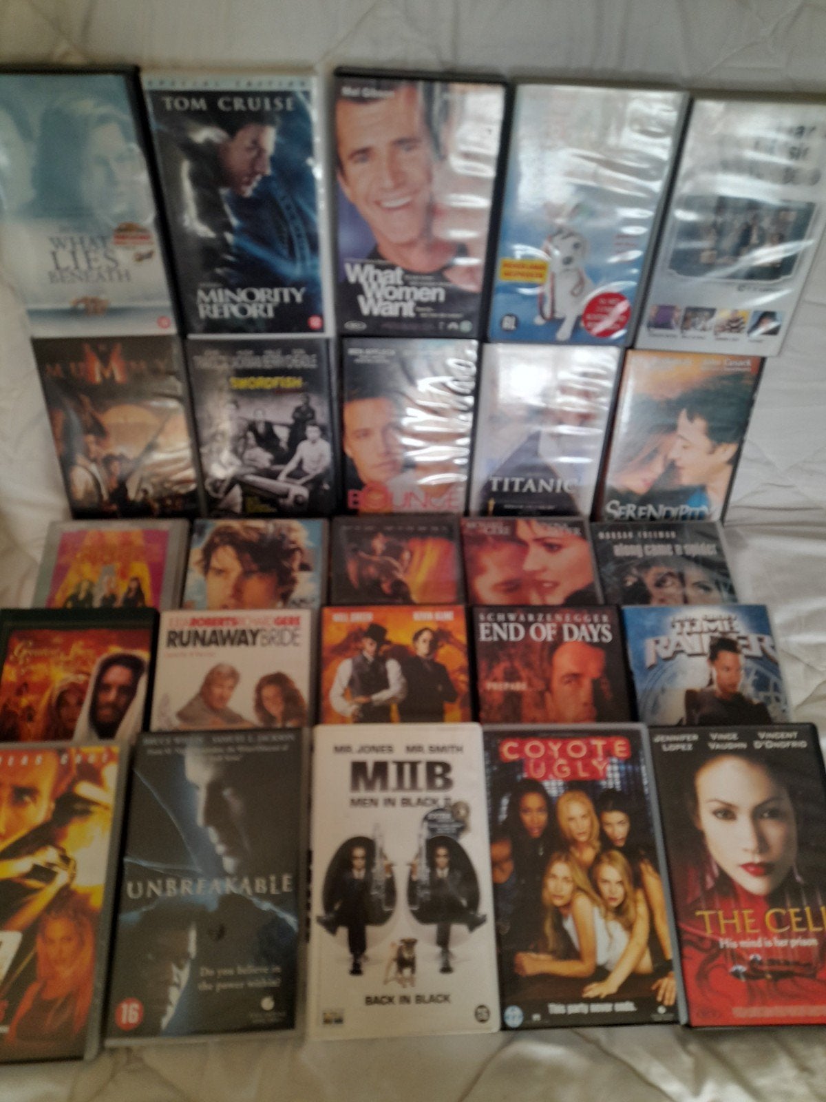 Dvd films en video's, Ophalen