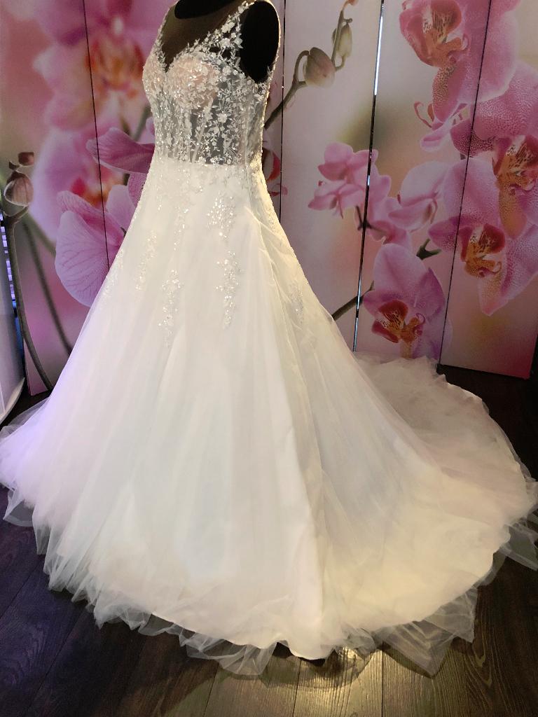Nieuw maat 38 of kleine 38/40 ZYRA weg=weg, Kleding | Dames, Trouwkleding en Trouwaccessoires, Trouwjurk, Overige kleuren, Verzenden