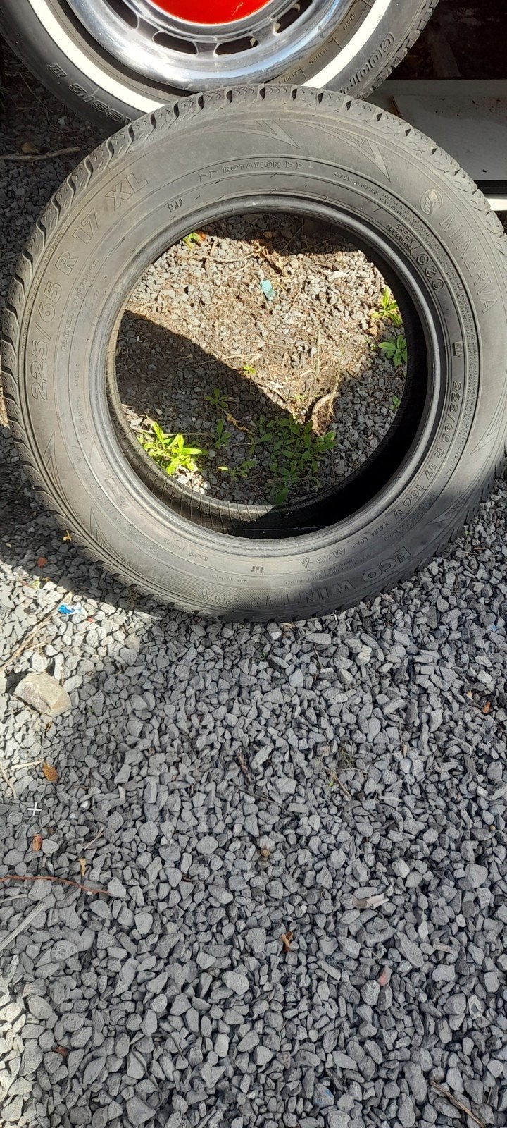 2 pneus de voiture, Enlèvement, Utilisé