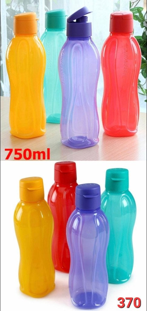 Tupperware Eco Bottles / EcoFles 750ml (set van 4), Enlèvement ou Envoi, Autres couleurs, Neuf, Bouteille réutilisable
