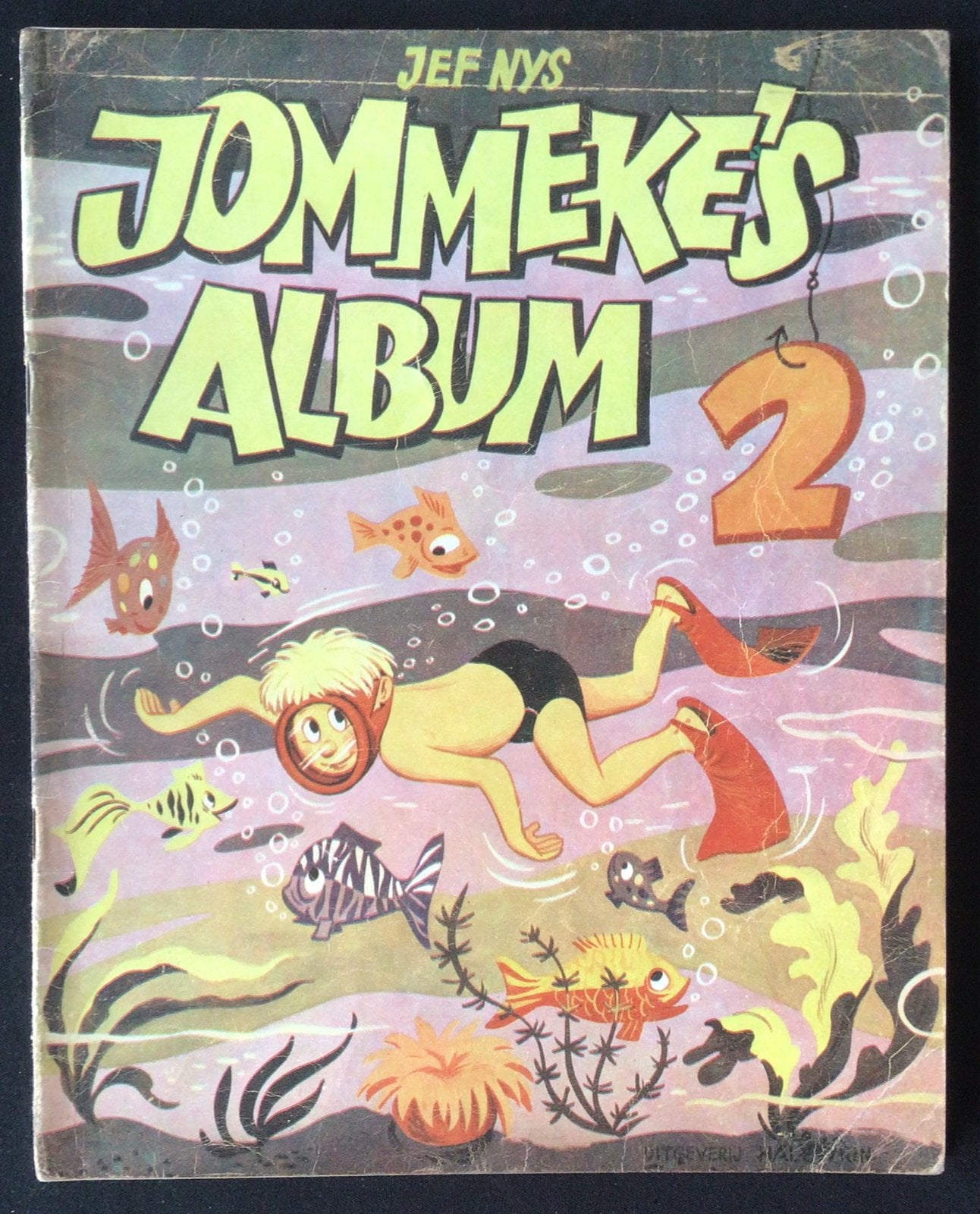 Jommeke’s album nr. 2 - 1ste druk - zonder AP, Boeken, Stripverhalen, Ophalen of Verzenden, Gelezen