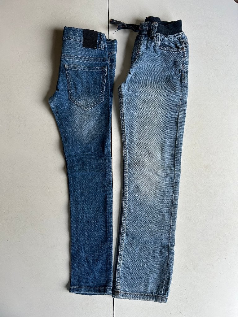 Jeans BROEKEN - maat 128 - meisje, Kinderen en Baby's, Ophalen of Verzenden, ORCHESTRA en YCC, Meisje, Broek