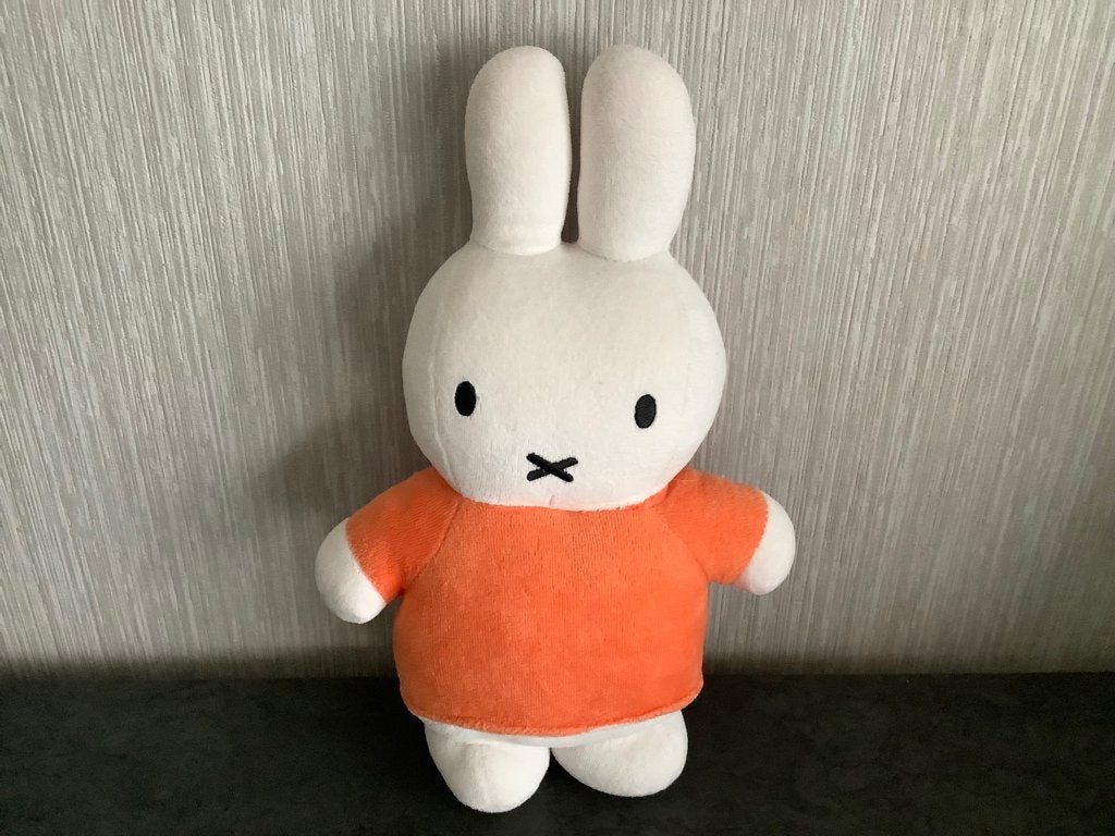 Personnage en peluche Miffy (32 cm), Enlèvement ou Envoi, Lapin, Autres marques, Nijntje