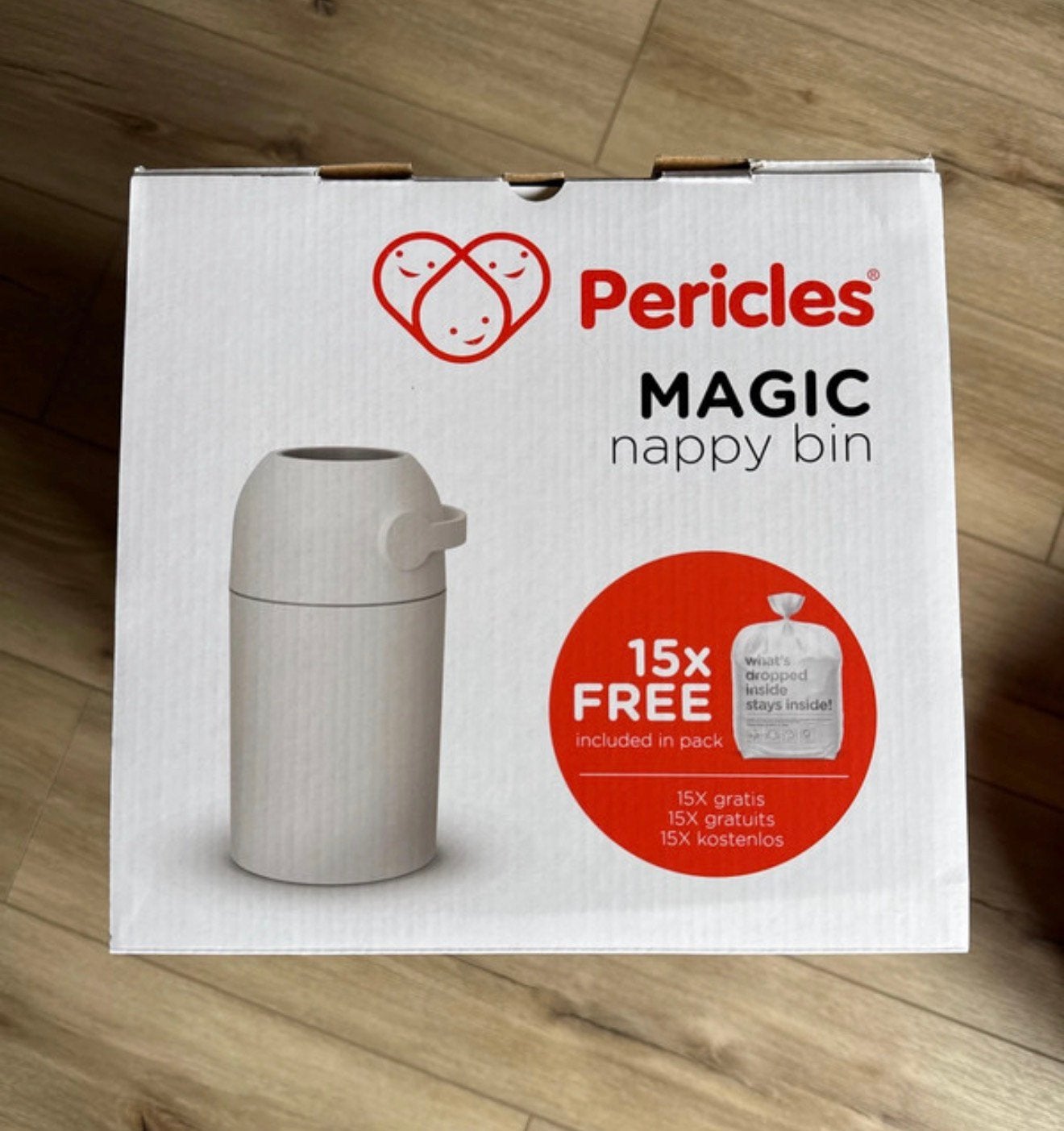 Ongebruikte luieremmer - Pericles MAGIC, Ophalen, Nieuw, Luieremmer, Overige merken