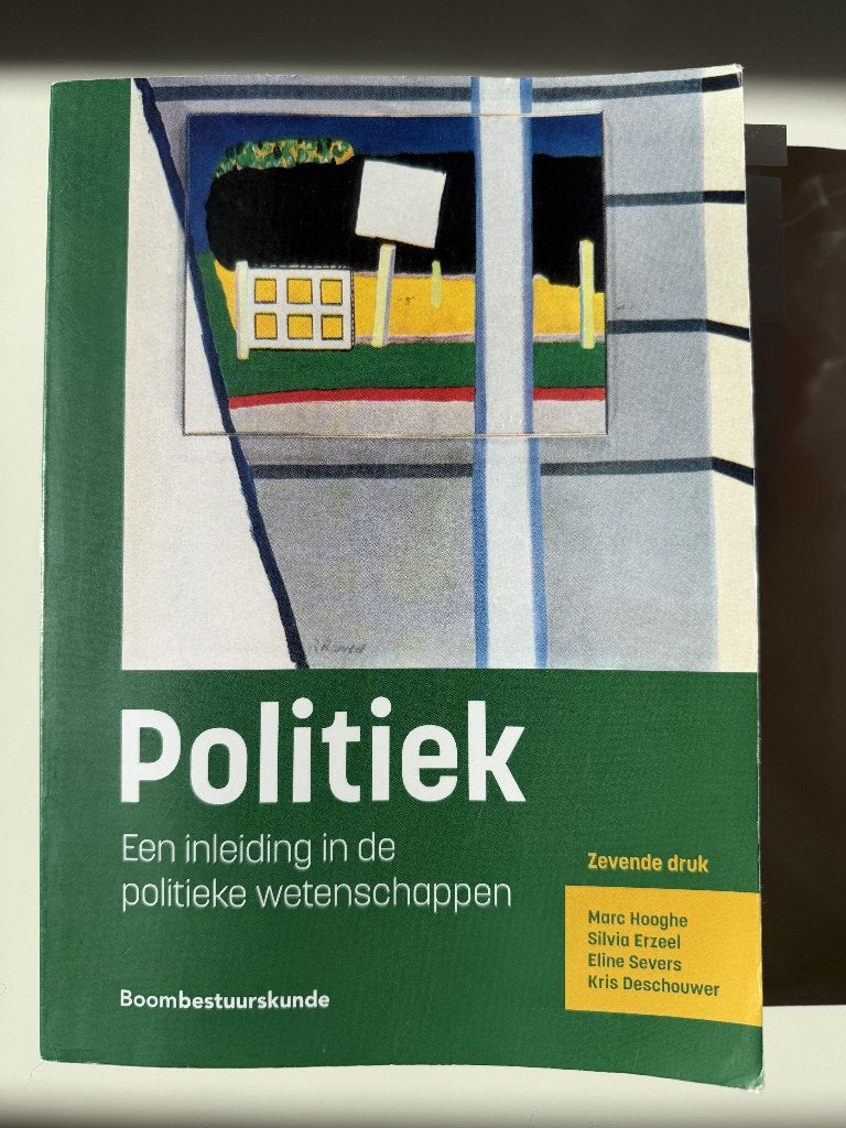 Politiek - ISBN: 9789462361966, Livres, Enlèvement ou Envoi, Comme neuf, Enseignement supérieur, Boom