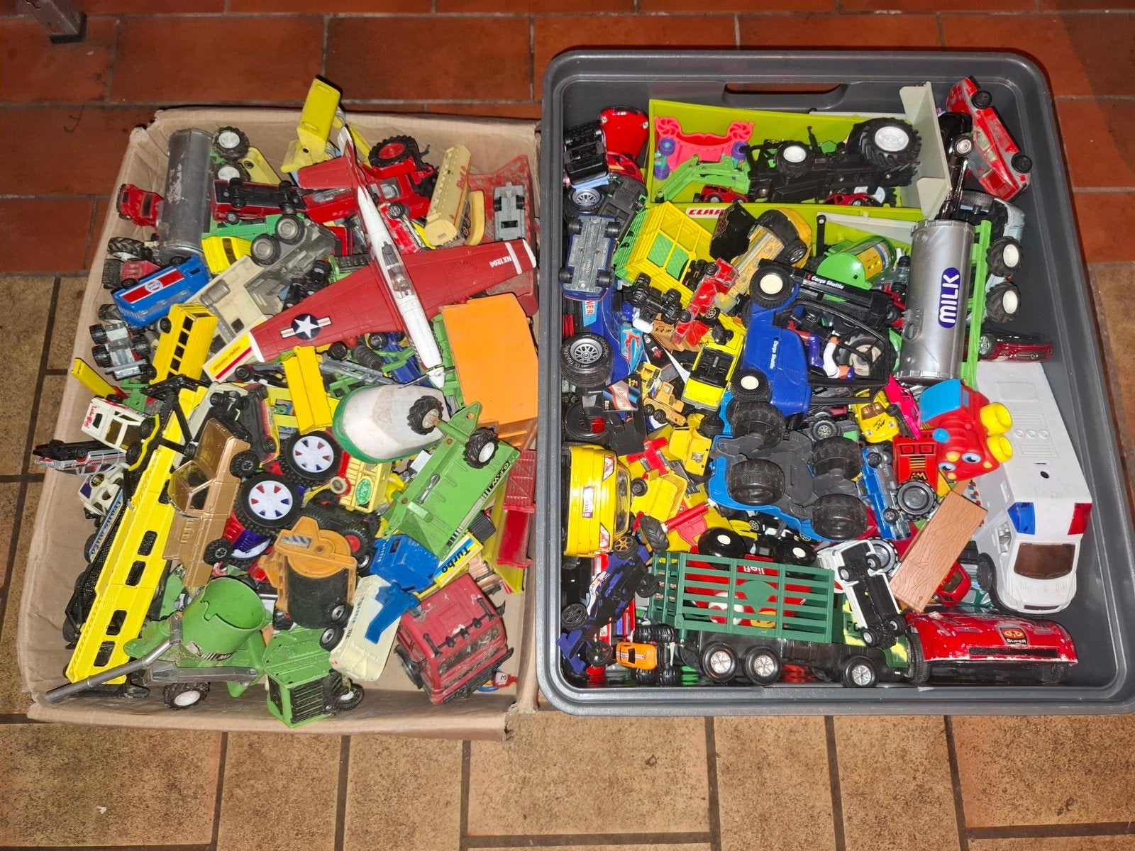 Partij autootjes speelgoedauto's, Kinderen en Baby's, Ophalen of Verzenden, Gebruikt