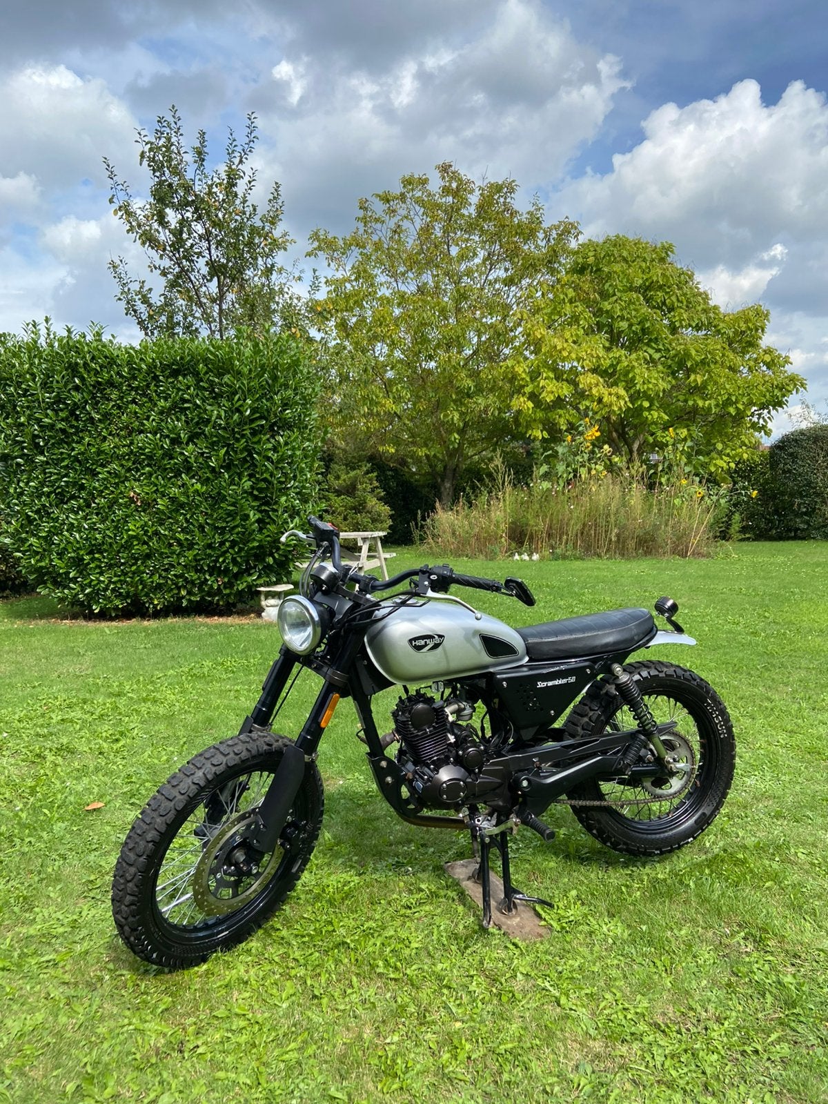 Hanway scrambler - 50cc - b klasse, Fietsen en Brommers, Brommers | Overige merken, Ophalen, Gebruikt, Klasse B (45 km/u), 50 cc