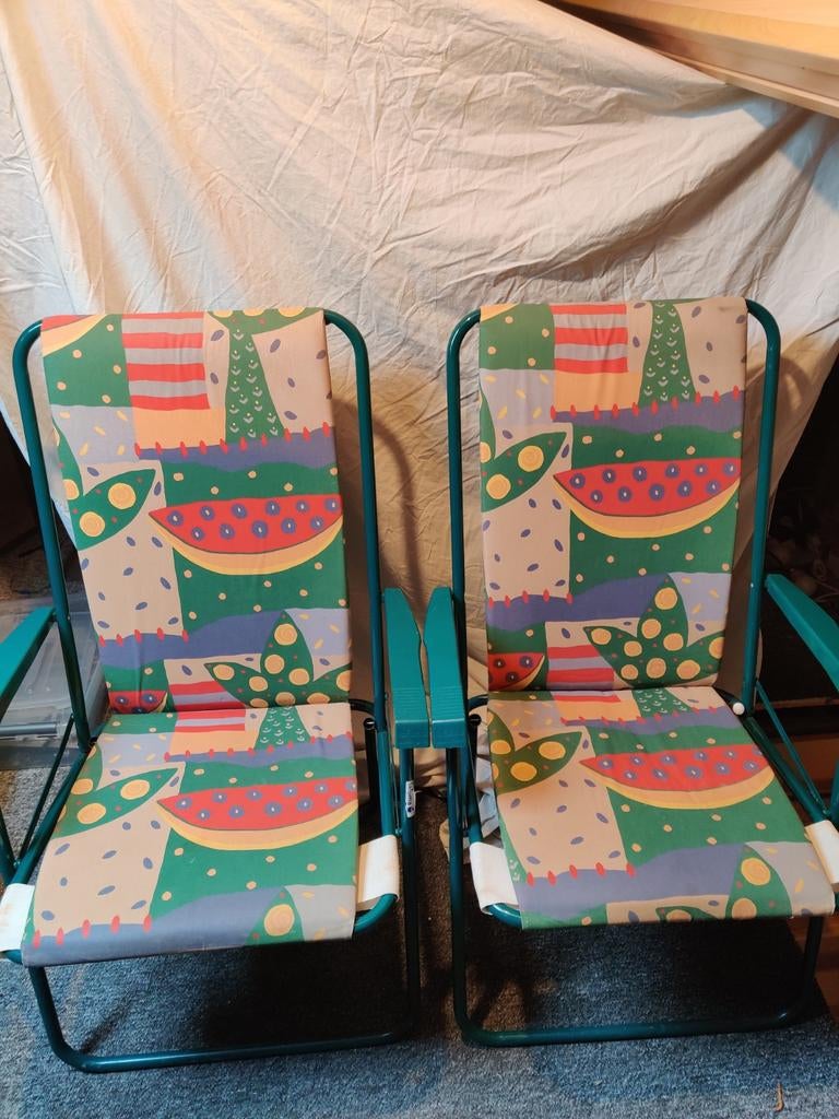 Chaises de camping pliables Lafuma, Enlèvement, Utilisé, Chaise de camping