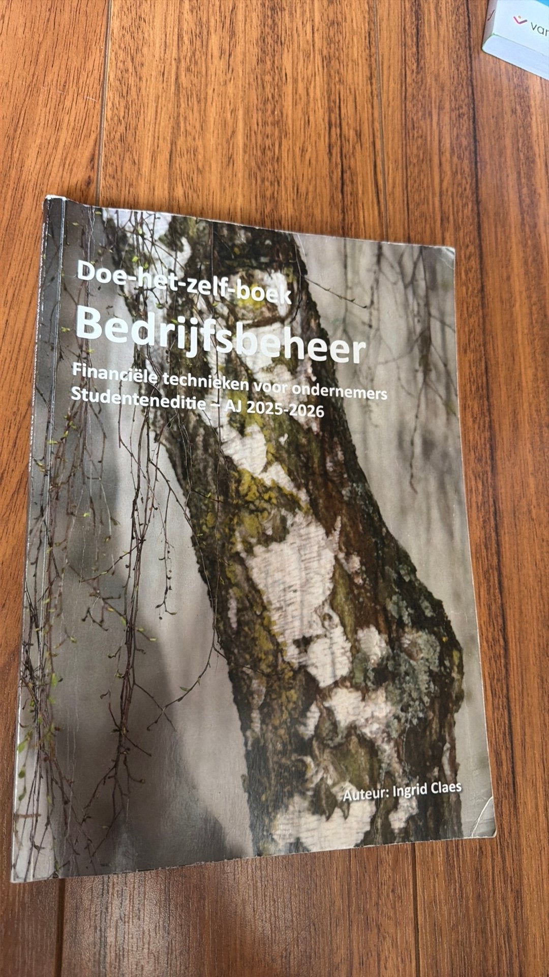Doe-het-zelf-boek Bedrijfsbeheer, Boeken, Ophalen of Verzenden, Zo goed als nieuw