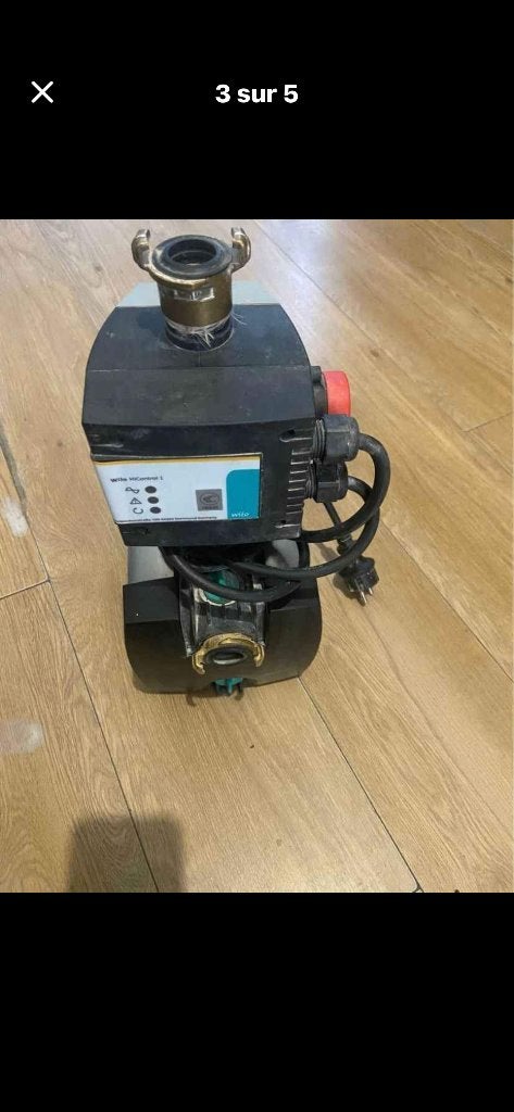 Pompe a eau wilo, Enlèvement, Comme neuf, Électrique, Pompe supplémentaire