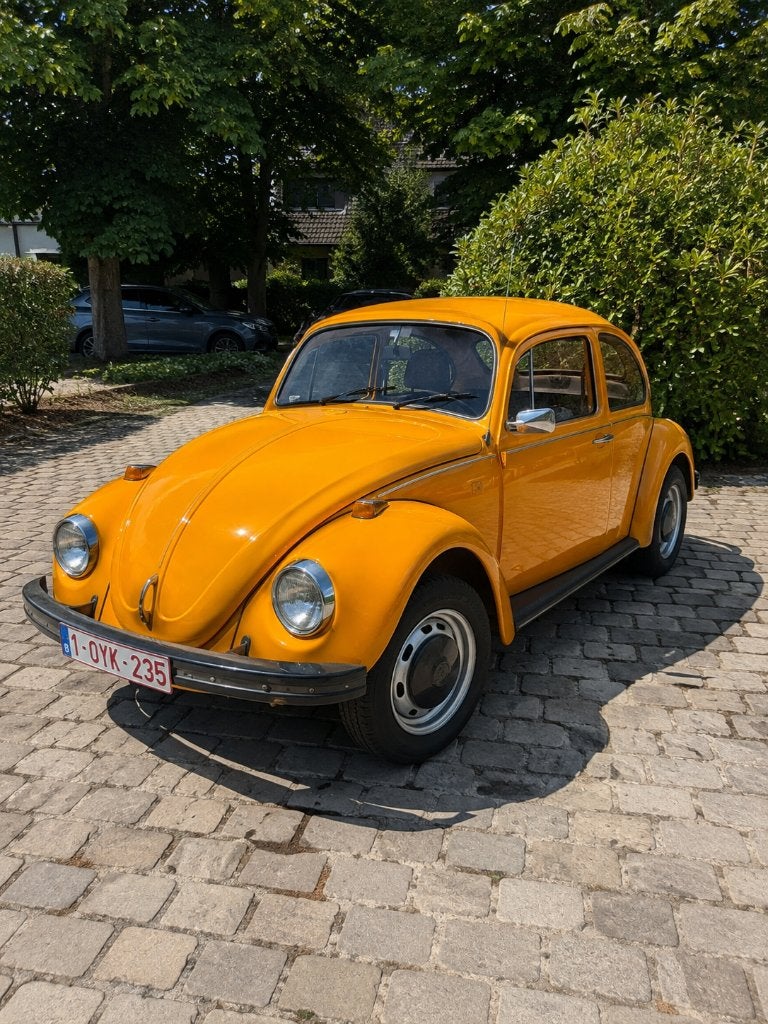 Volkswagen Kever 1.2  1974  Belgische familiewagen, Cuir, Achat, Autres couleurs, Noir