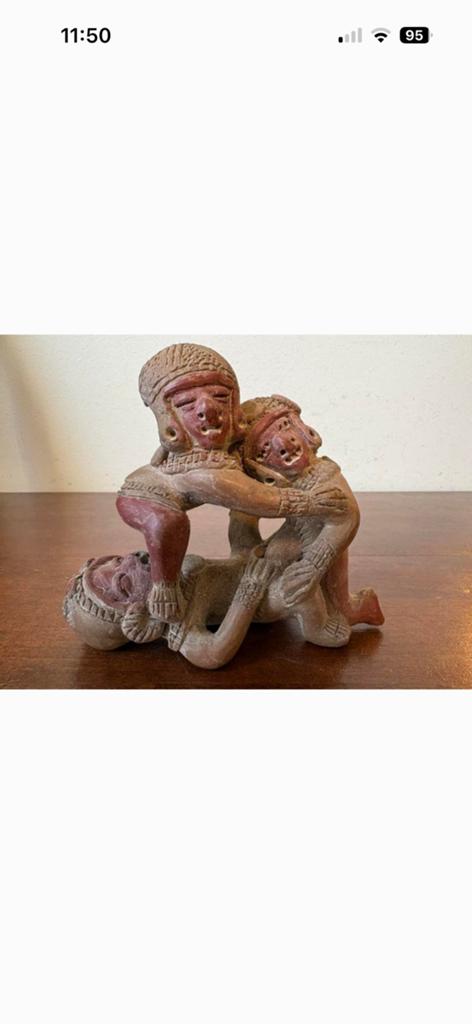 Objet érotique : femme, mari, mari, trio nu, Enlèvement ou Envoi, Utilisé, Humain