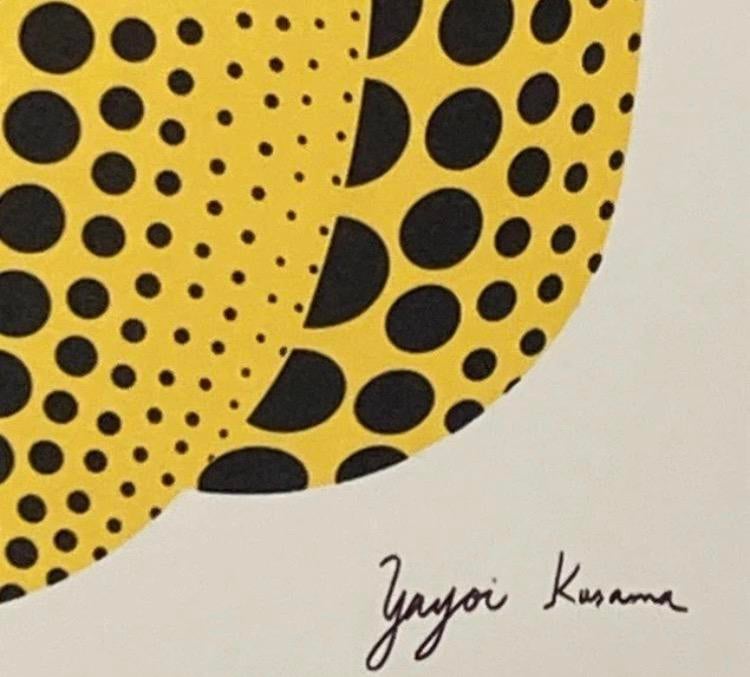 Yayoi Kusama : lithographie 40 par 50 cm. Vendue encadrée, Enlèvement ou Envoi