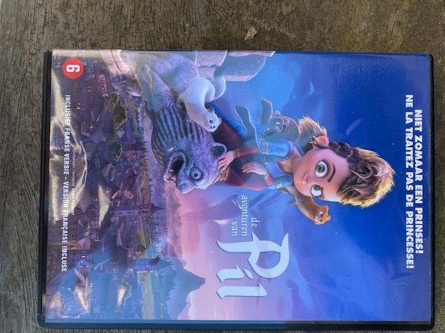 DVD De avonturen van PIL  Niet zomaar een prinses Nieuwstaat, À partir de 6 ans, Enlèvement ou Envoi, Dessin animé, Comme neuf