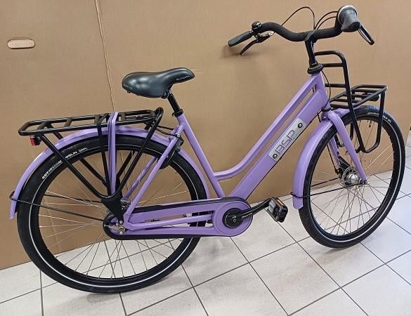 URBAN FIETSEN MET 3/5 SPEED , KADER 53 CM ZGAN, Ophalen, Zo goed als nieuw, 26 inch of meer, Versnellingen