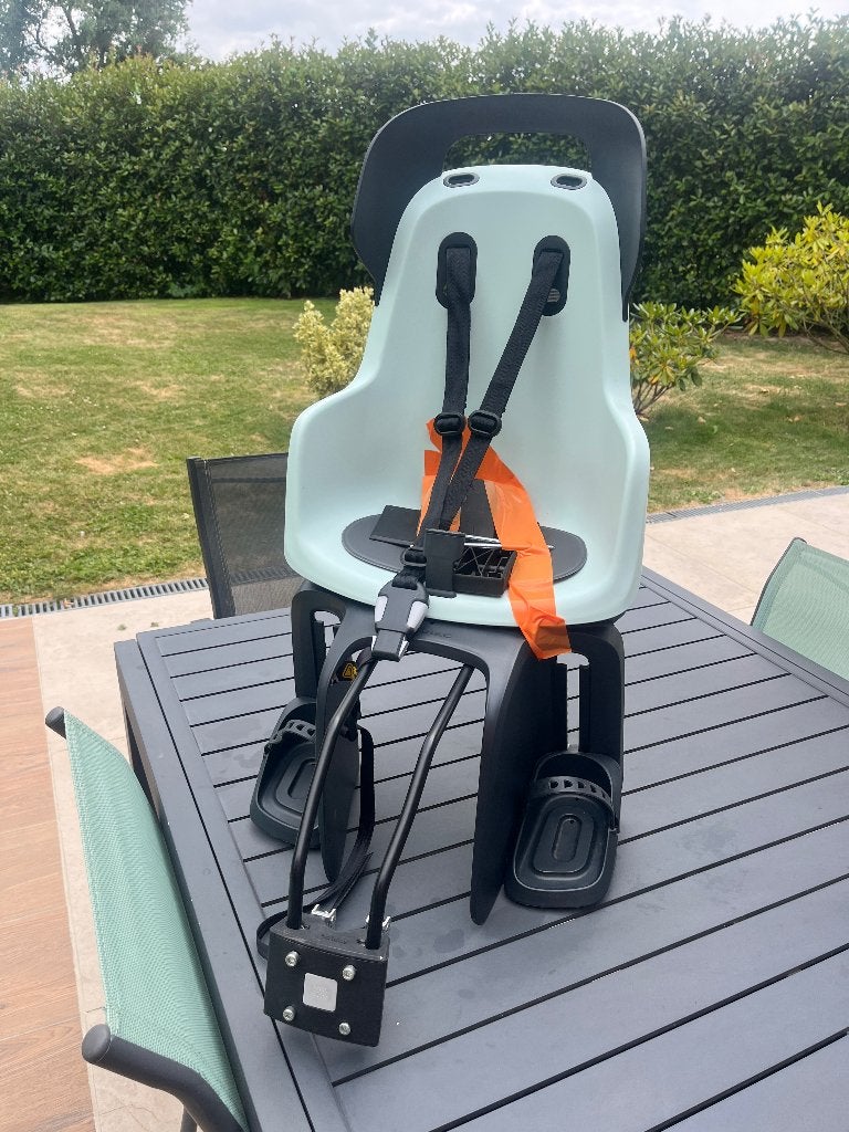 Siège enfant  pour vélo, Vélos & Vélomoteurs, Accessoires vélo | Sièges de vélo, Comme neuf, Enlèvement, Bobike, 9 à 18 kg