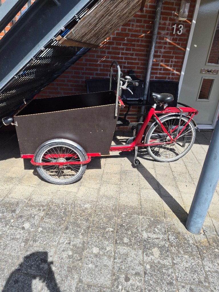 Bakfiets, Fietsen en Brommers, Fietsen | Bakfietsen, 4 kinderen of meer, Gebruikt, Trommelrem, Ophalen