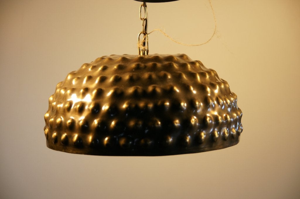 Luchter/ luster/ hanglamp, Moins de 50 cm, Comme neuf, Enlèvement, Métal