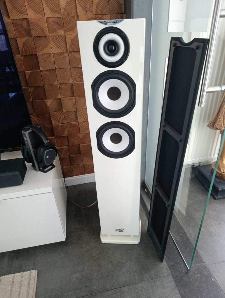 Cabasse MC40 Java (la paire), Bass-reflex, 60 à 120 watts, Enlèvement, Utilisé