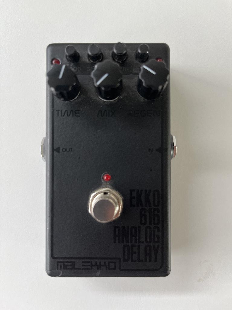 Malekko Ekko 616 Dark analog delay pedaal, Musique & Instruments, Effets, Enlèvement ou Envoi, Comme neuf, Delay ou Écho