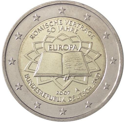 2 euros Allemagne 2007 Römische Verträge, Enlèvement ou Envoi, Allemagne, 2 euros