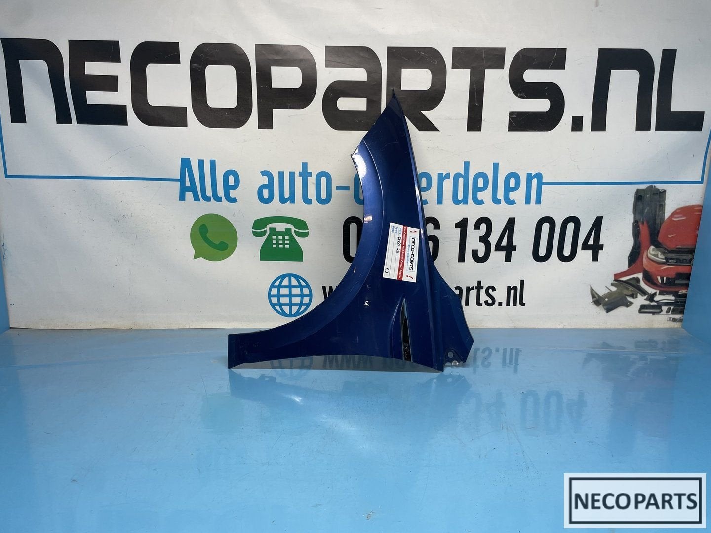 VW POLO 2G SCHERM ZIJSCHERM SPATBORD ZIJSPATBORD ORIGINEEL, Auto-onderdelen, Carrosserie, Spatbord, Volkswagen, Gebruikt, Ophalen of Verzenden