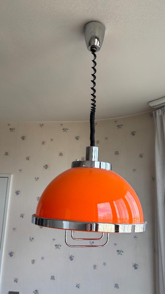 Prachtige vintage luster van eind '70, Antiek en Kunst, Ophalen