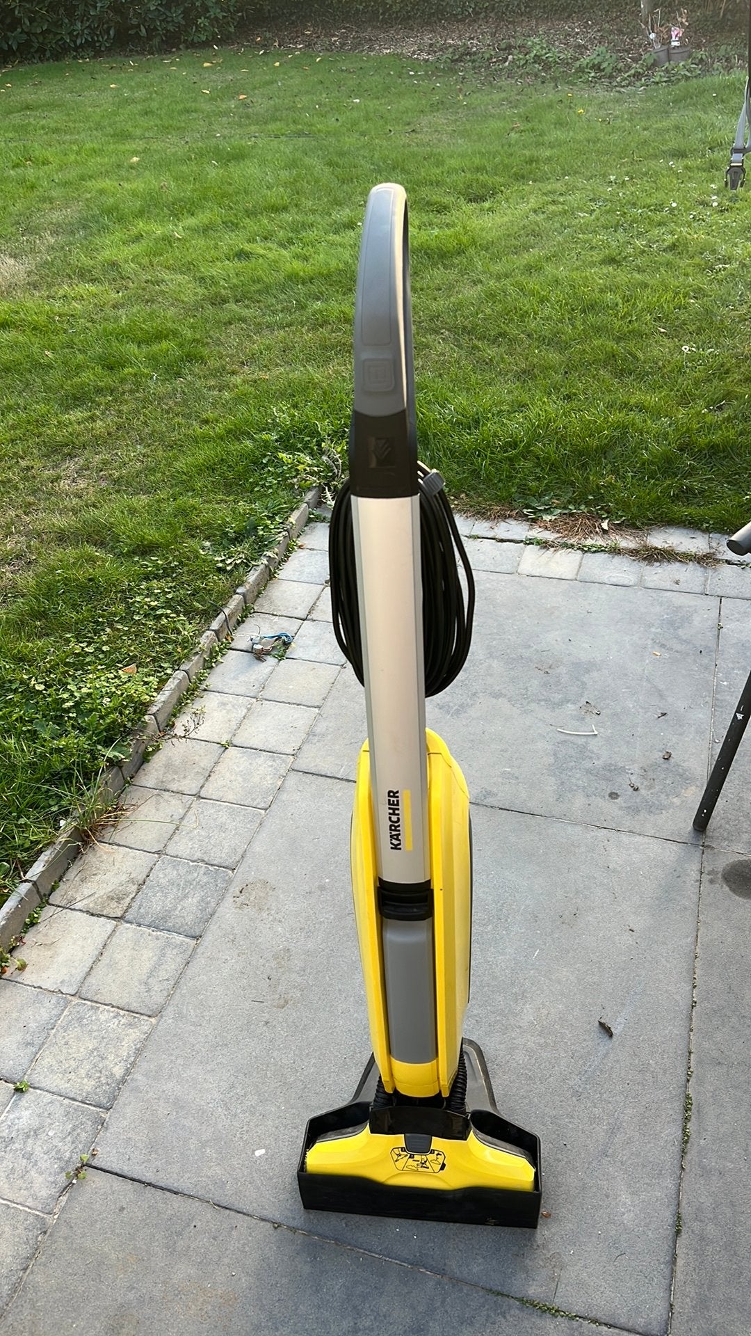Karcher toestel, Ophalen