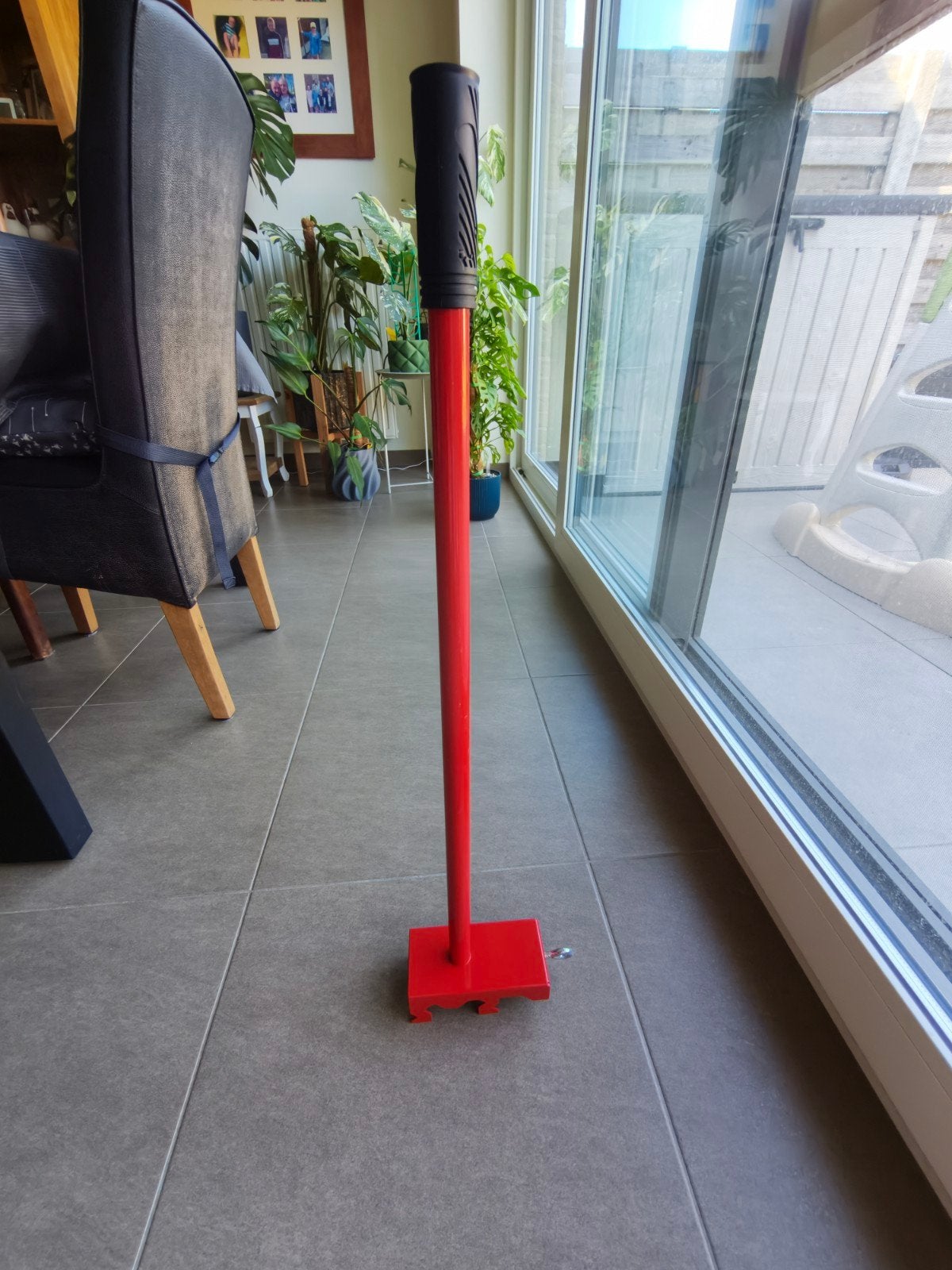 Fietsbalans trainer / duwstang rood, Fietsen en Brommers, Ophalen of Verzenden, Duwstang